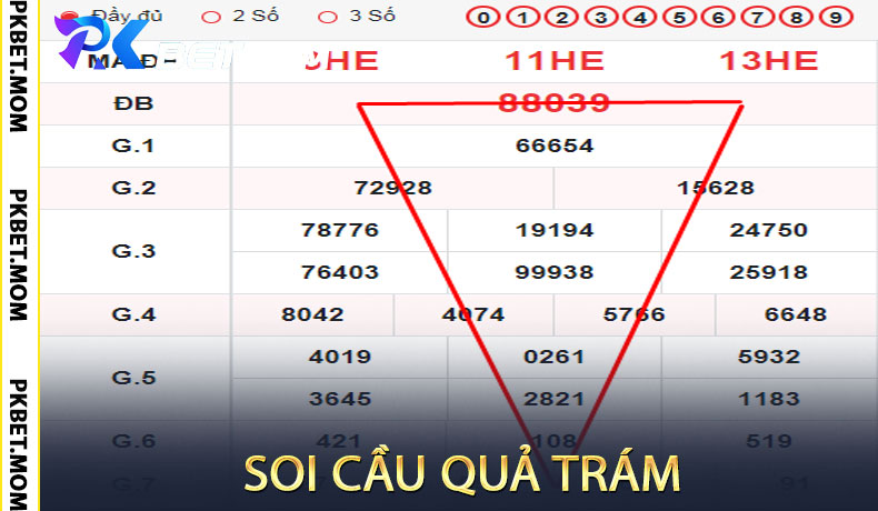 Soi cầu quả trám